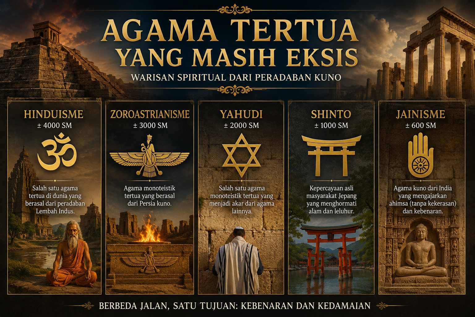Agama Tertua yang Masih Eksis