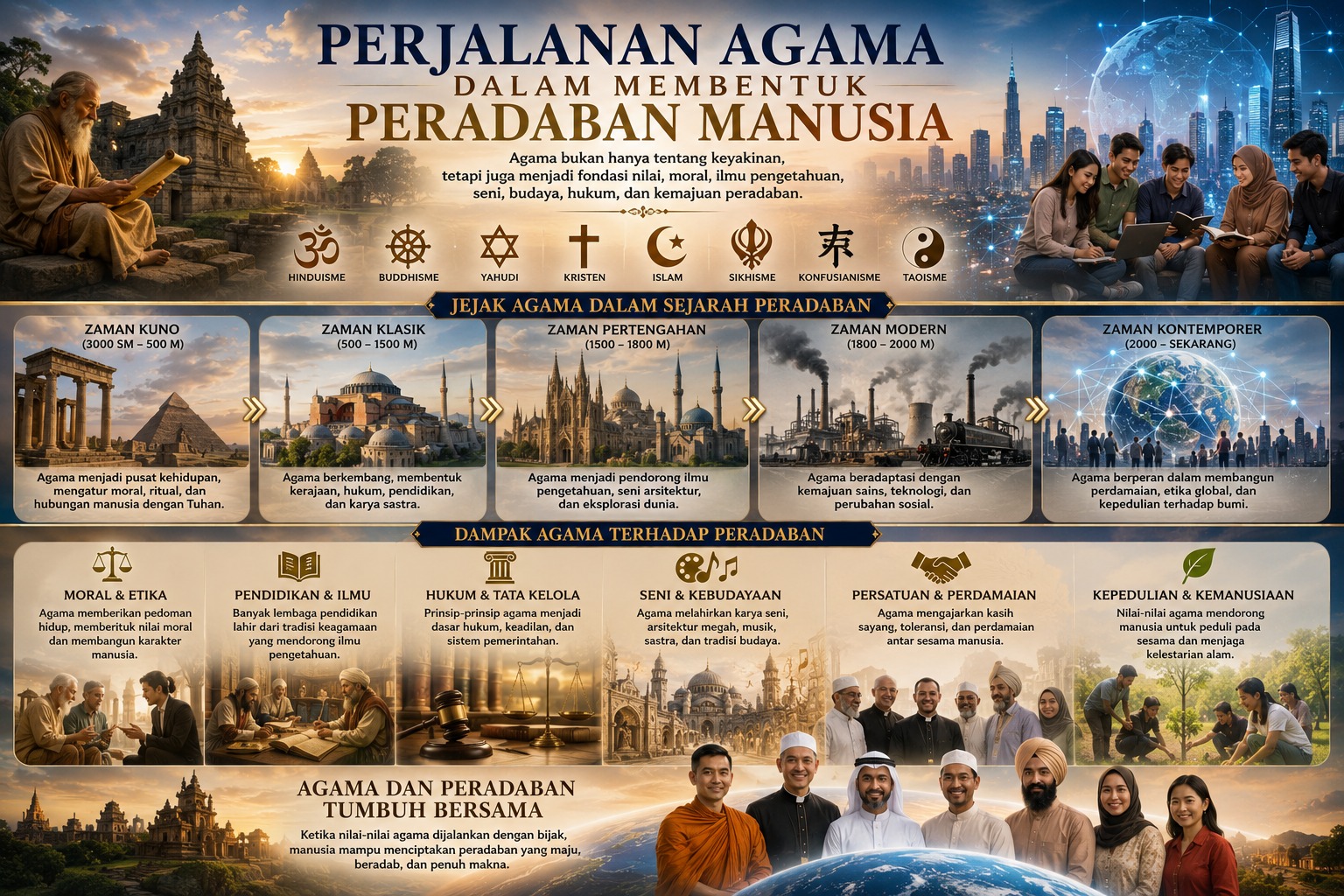 Membentuk Peradaban Manusia