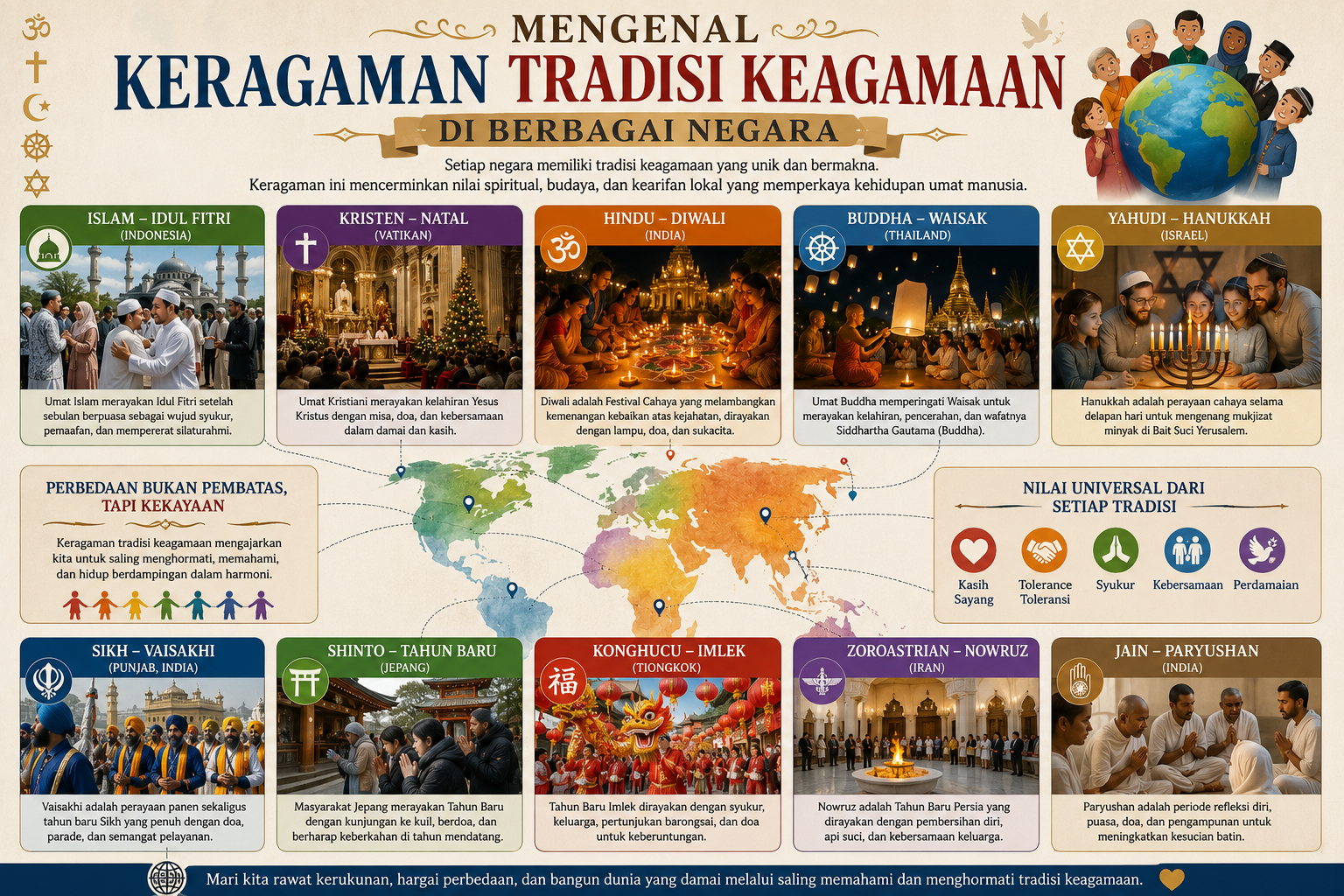 Keragaman Tradisi Keagamaan