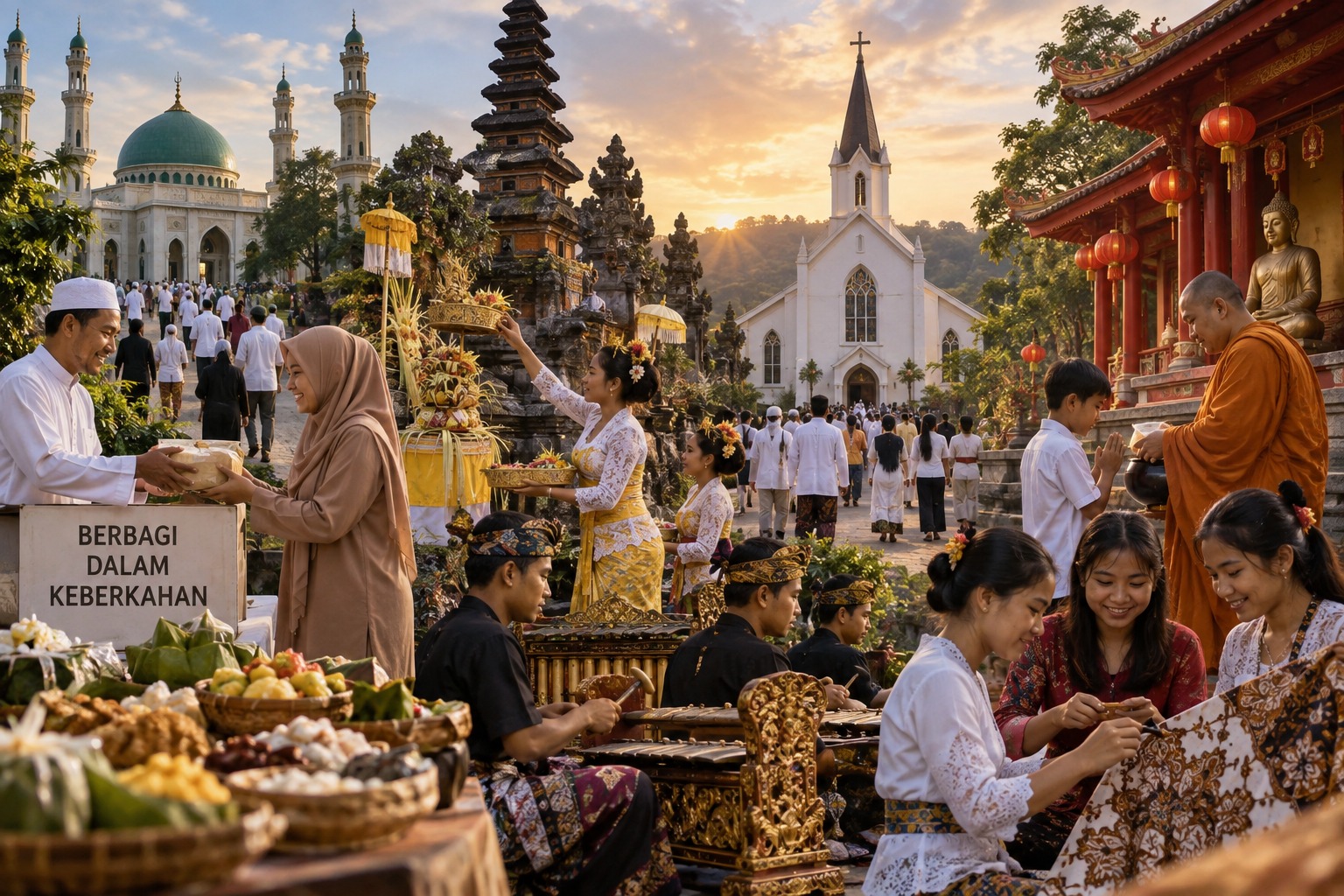 Pengaruh Agama terhadap Kebudayaan Masyarakat